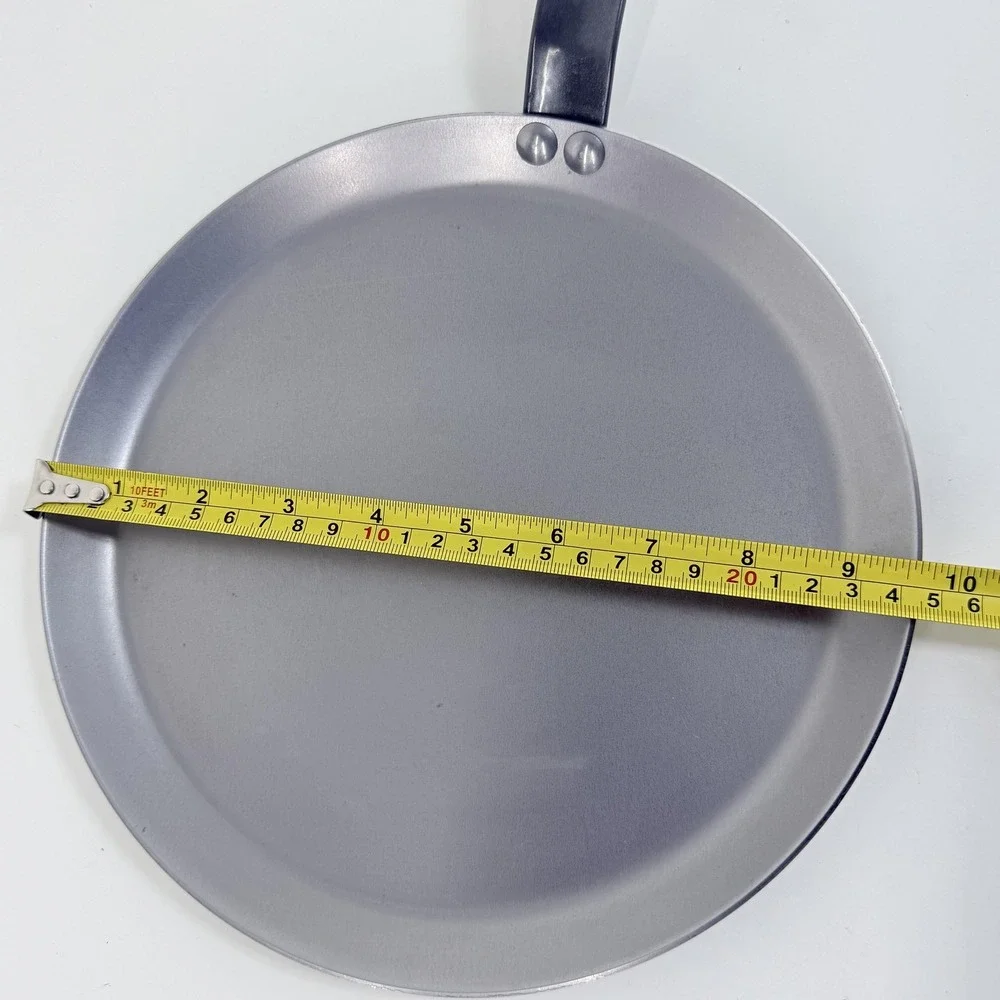 de Buyer MINERAL B Carbon Steel Crepe & Tortilla Pan 9.5